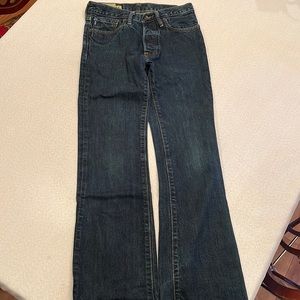 Abercrombie Kids Boys Slim Straight Blue Jeans Size 14
